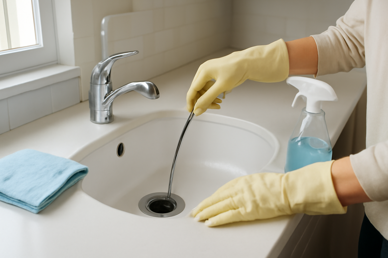 How to Safely Clean and Maintain Bathroom Drain Smells: A Targeted Guide illustration