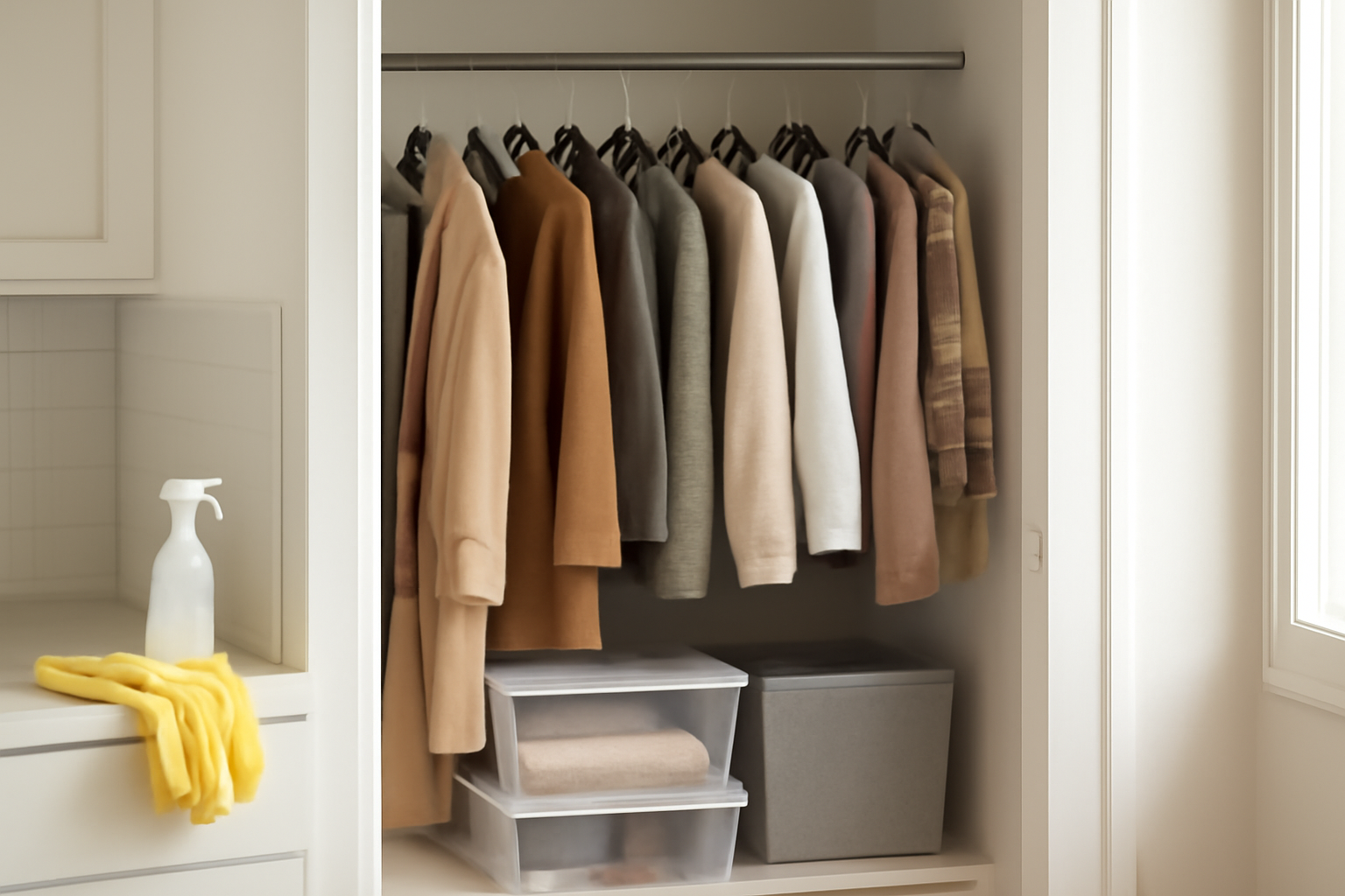 How to Organize a Coat Closet: Step-by-Step Guide for Entryway Order illustration