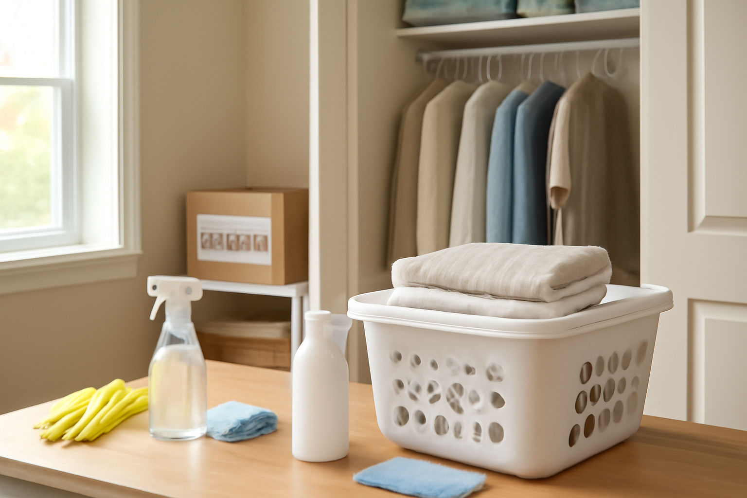 How to Rotate Seasonal Clothing: A Step-by-Step Guide for Small Closets illustration