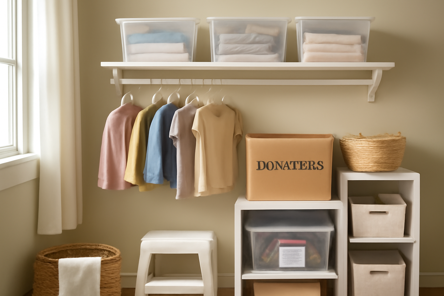 How to Organize a Kid's Closet: A Step-by-Step Guide for Independent Dressing illustration