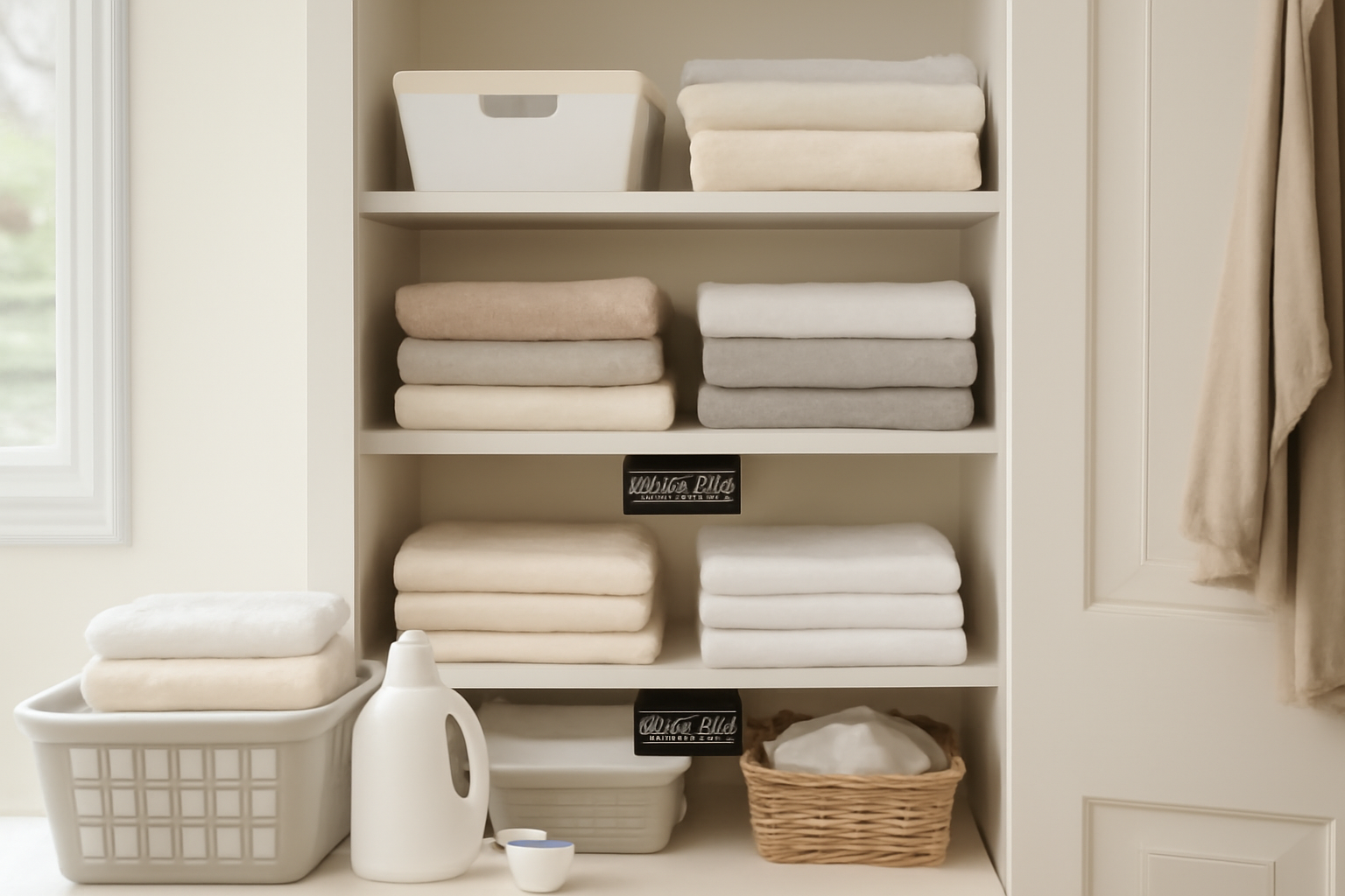 How to Organize a Linen Closet: Simple Steps for Towels, Sheets, and Bedding illustration