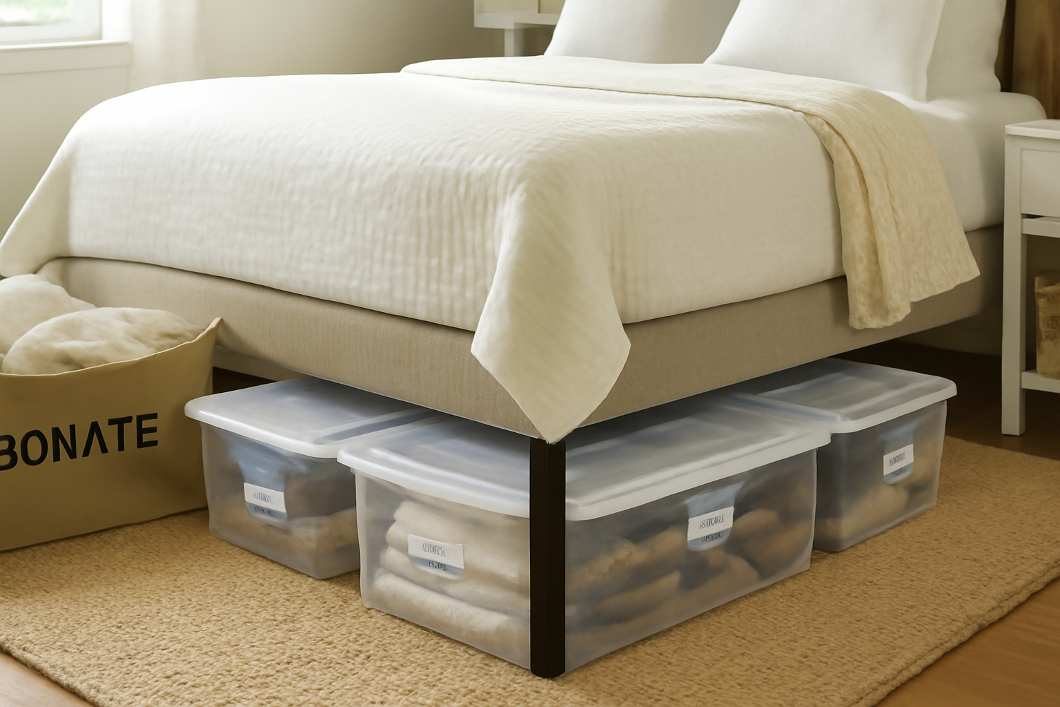 How to Organize Under-Bed Storage for Closet Overflow: Maximize Space Without Clutter illustration