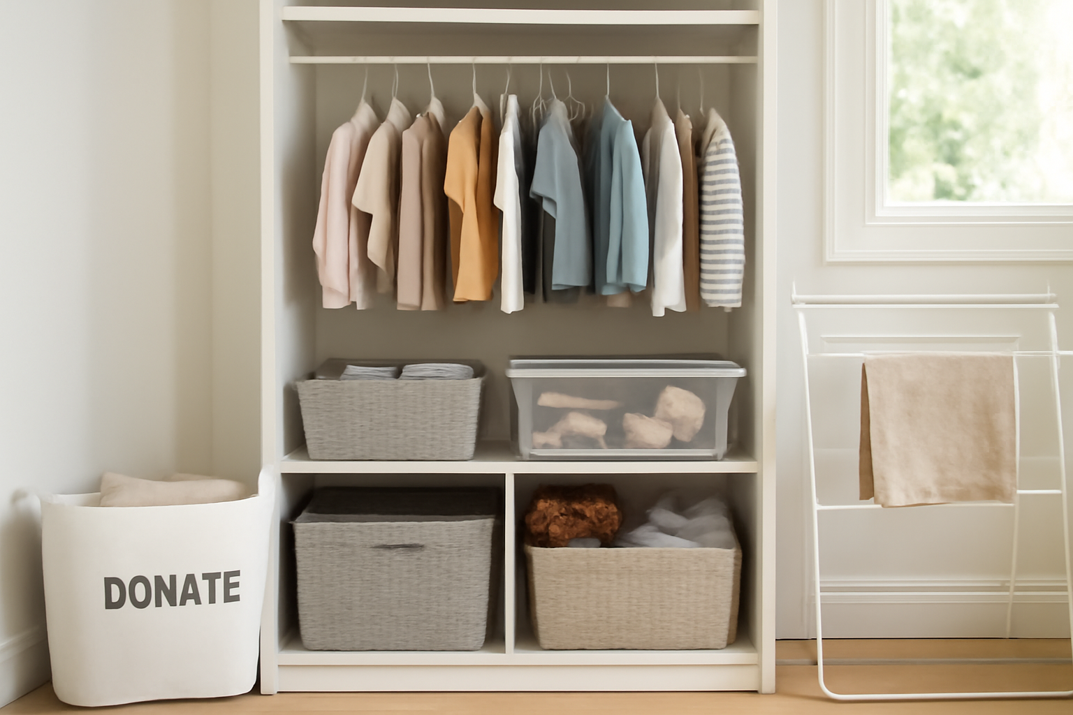How to Organize a Kids' Closet: Age-Appropriate Storage Solutions That Grow with Your Child illustration