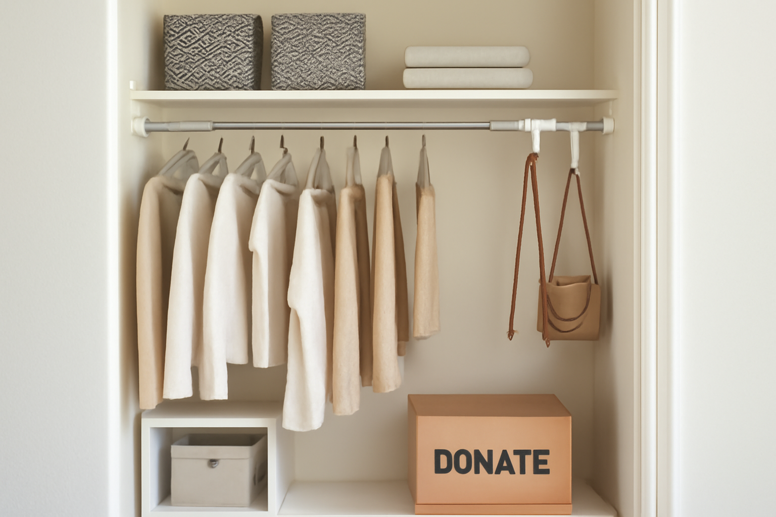 How to Organize a Closet with Odd Dimensions: A Guide for Narrow, Shallow, and Irregular Shapes illustration