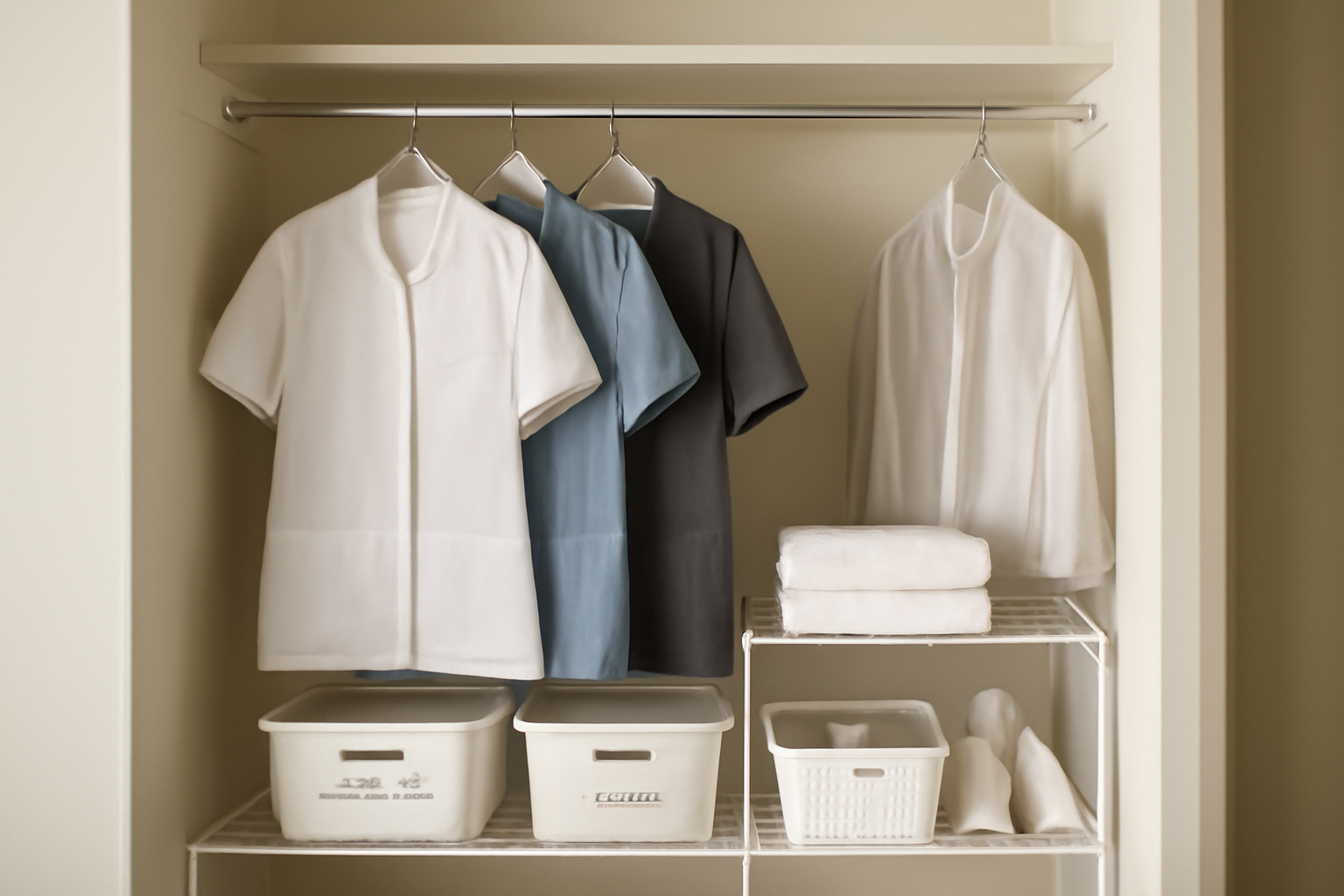 How to Organize a Closet for a Professional Uniform: Step-by-Step Guide for Healthcare, Culinary, and Service Workers illustration