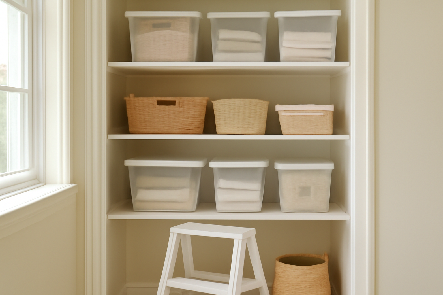 How to Organize a Closet with Only Shelves: No-Rod Storage Ideas That Work illustration