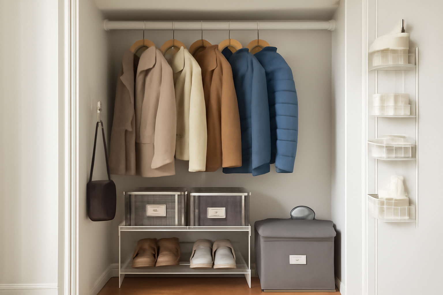 How to Organize an Entryway Coat Closet: A Step-by-Step System for Jackets, Shoes, and Daily Gear illustration